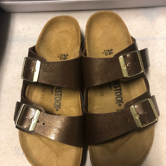 Birkenstock Shoes - Birkenstock Arizona brown 5 Narrow